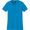 Custom Gildan Womens Softstyle Midweight Tee Sapphire Blue