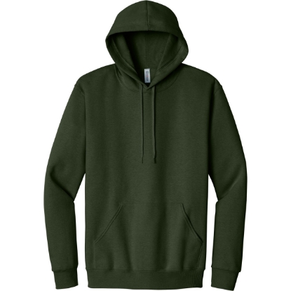 Custom Jerzees Eco Premium Blend Pullover Hooded Sweatshirt Military Green Heather