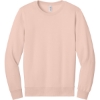 Custom Jerzees Eco Premium Blend Crewneck Sweatshirt Blush Pink