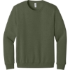 Custom Jerzees Eco Premium Blend Crewneck Sweatshirt MilGrnHtr