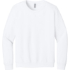 Custom Jerzees Eco Premium Blend Crewneck Sweatshirt White