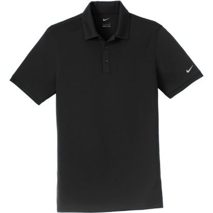 Custom Nike Dri-FIT Players Modern Fit Polo. Black
