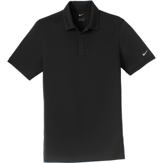 Custom Nike Dri-FIT Players Modern Fit Polo. Black