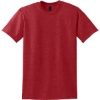 Custom Gildan DryBlend 50 Cotton/50 Poly T-Shirt. Heather Scarlet Red