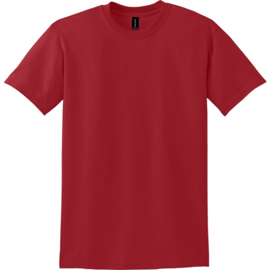 Custom Gildan DryBlend 50 Cotton/50 Poly T-Shirt. Scarlet Red