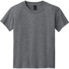 Custom Gildan Youth DryBlend 50 Cotton/50 Poly T-Shirt. Graphite Heather Gray