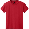 Custom Gildan Youth DryBlend 50 Cotton/50 Poly T-Shirt. Red