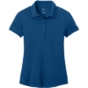 Custom Nike Womens Dri-FIT Players Modern Fit Polo. Gym Blue