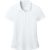 Custom Nike Womens Dri-FIT Players Modern Fit Polo. White