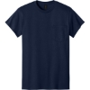 Custom Gildan - DryBlend 50 Cotton/50 Poly Pocket T-Shirt. Navy Blue