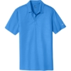 Custom Nike Dri-FIT Embossed Tri-Blade Polo. Brisk Blue
