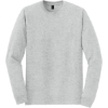 Custom Gildan - DryBlend 50 Cotton/50 Poly Long Sleeve T-Shirt. AshGrey
