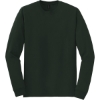 Custom Gildan - DryBlend 50 Cotton/50 Poly Long Sleeve T-Shirt. Forest Green