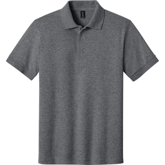 Custom Gildan - DryBlend 6-Ounce Jersey Knit Sport Shirt. Graphite Heather Gray