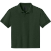 Custom Gildan Youth DryBlend 6-Ounce Jersey Knit Sport Shirt. Forest Green