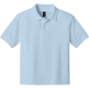 Custom Gildan Youth DryBlend 6-Ounce Jersey Knit Sport Shirt. Light Blue