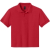 Custom Gildan Youth DryBlend 6-Ounce Jersey Knit Sport Shirt. Red