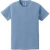 Custom COMFORT COLORS Youth Heavyweight Ring Spun Tee. Washed Denim Blue