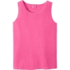 Custom COMFORT COLORS Heavyweight Ring Spun Tank Top. Neon Pink