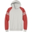 Custom Jerzees Unisex NuBlend Varsity Colorblock Hooded Sweatshirt OatH/FryRH