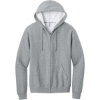 Custom Jerzees - NuBlend Full-Zip Hooded Sweatshirt. Athletic Heather Gray