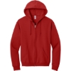 Custom Jerzees - NuBlend Full-Zip Hooded Sweatshirt. True Red