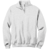 Custom Jerzees - NuBlend 1/4-Zip Cadet Collar Sweatshirt. Ash