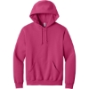 Custom Jerzees NuBlend Pullover Hooded Sweatshirt. Cyber Pink