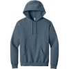 Custom Jerzees NuBlend Pullover Hooded Sweatshirt. Denim Blue