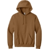 Custom Jerzees NuBlend Pullover Hooded Sweatshirt. Golden Pecan Brown