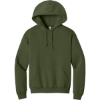 Custom Jerzees NuBlend Pullover Hooded Sweatshirt. Military Green