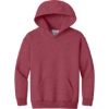 Custom Jerzees - Youth NuBlend Pullover Hooded Sweatshirt. Vintage Heather Red