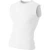 Custom A4 Compression Muscle Tee White