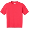 Custom A4 Cooling Performance Short Sleeve Tee Coral Orange