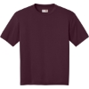 Custom A4 Cooling Performance Short Sleeve Tee Maroon Red