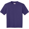Custom A4 Cooling Performance Short Sleeve Tee Purple