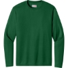 Custom A4 Cooling Performance Long Sleeve Tee Forest Green