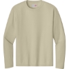 Custom A4 Cooling Performance Long Sleeve Tee Sand Beige