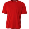 Custom A4 Sprint Performance Tee Scarlet Red