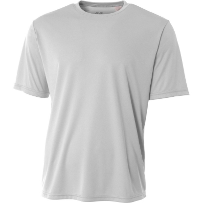 Custom A4 Sprint Performance Tee Silver