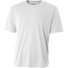 Custom A4 Sprint Performance Tee White