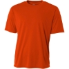 Custom A4 Youth Cooling Performance Short Sleeve Tee Athletic Orange