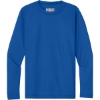 Custom A4 Youth Cooling Performance Long Sleeve Tee Royal Blue