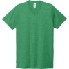 Custom Allmade Unisex Tri-Blend V-Neck Tee Enviro Green