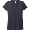 Custom Allmade Womens Tri-Blend V-Neck Tee Rebel Blue