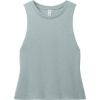 Custom Allmade Womens Tri-Blend Muscle Tank AlumGrey
