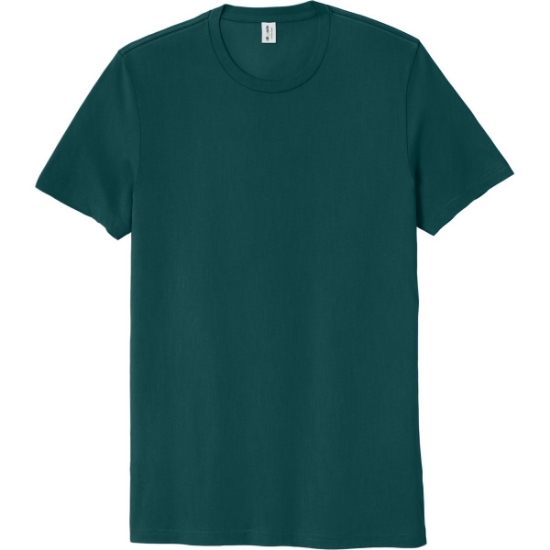 Custom Allmade Unisex Organic Cotton Tee. Deep Sea Green