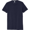 Custom Allmade Unisex Organic Cotton Tee. Night Sky Navy Blue