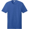 Custom Allmade Unisex Recycled Blend Tee Reused Royal Blue Heather