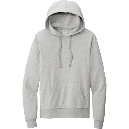 Custom Allmade Unisex Organic French Terry Pullover Hoodie Granite Gray Heather